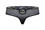 Hypnotic I S-331/1 černo-béžová tanga - Kinga XS