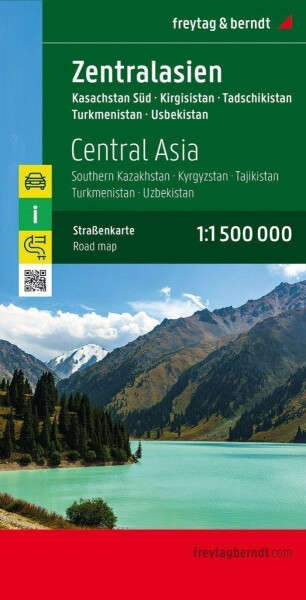 Střední Asie 1:1 500 000 / automapa