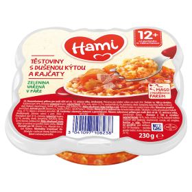Hami Těstoviny dušenou kýtou rajčaty 230g