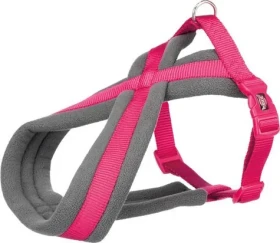 TRIXIE Postroj Premium touring fuchsia M-L / 50-90 cm / 25 mm / polstrovaný (TX-204011)