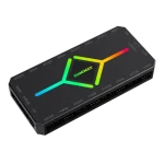 Gamemax V4.0 černá / Rozbočovač ventilátorů / ARGB / PWM (V4.0 ARGB PWM HUB BK)