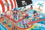 Clementoni PUZZLE Piráti MAXI