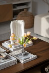 Georg Jensen Váza Bloom Botanica 15 cm, stříbrná barva, kov