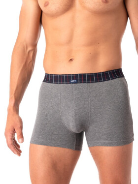 Boxerky Key MXH 407 A25 M-2XL šedá M