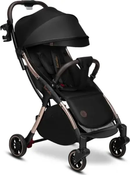 LIONELO Kočárek sportovní Julie One Black Gold (LO-JULIE ONE BLACK GOLD)