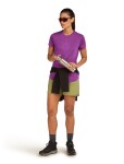 Dámské merino tričko s krátkým rukávem ICEBREAKER Wmns 125 Cool-Lite Sphere SS Tee Fusion, Passion velikost: XS
