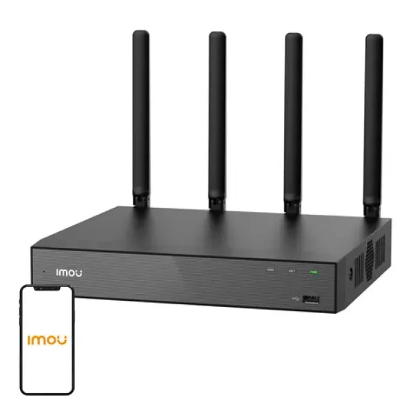 IMOU NVR-N118W / NVR rekordér / pro 18 kamer / až 8 MPx / HDMI / VGA / Wi-Fi 6 / 1x SATA (NVR-N118W-8A0E)