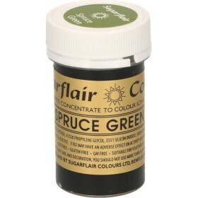 Gelová barva spruce green 25g - Sugarflair