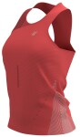 Běžecké tílko Compressport PERFORMANCE SINGLE - korálové Velikost textilu: M