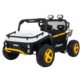 Mamido Dětské elektrické autíčko Buggy UTV Speed 24V bílé