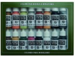 Vallejo Model Color 16 color Set 70107 German Colors WWII (16)