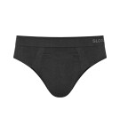 Pánské slipy GO Smooth Brief C2P - BLACK - černošedé M014 - SLOGGI BLACK L