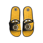 FOCO Pánské pantofle Boston Bruins NHL Colorblock Slipper Velikost: M = 42-43 EU