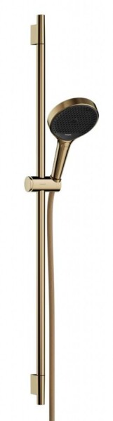HANSGROHE - Rainfinity Set sprchové hlavice, tyče a hadice, 3 proudy, EcoSmart, zlatá 28744990