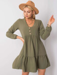 Khaki šaty M/L