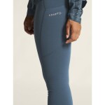 Běžecké kalhoty CRAFT ADV Essence Warm Tights 3 - modrá Velikost textilu: XS