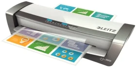 Leitz Office Pro A3 stříbrná / Laminátor / A3 / 4 válce / dotykové ovládání / 800 mm/min (75180084)