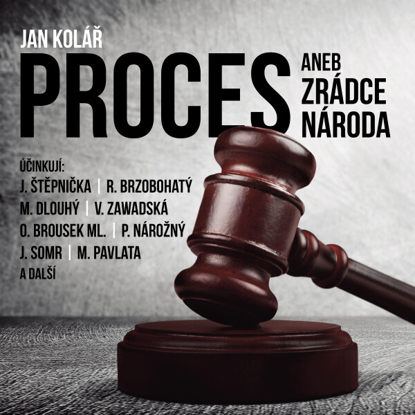 Proces aneb Zrádce národa - Jan Kolář - audiokniha