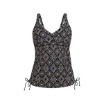 Style Malaika Top tankini - horní díl 8497-1 černo/zlatá - Anita Classix 420 černo/zlatá 38E
