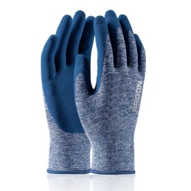 Rukavice máčené, NATURE TOUCH, 10" (XL), modré, ARDON