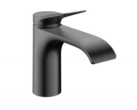 HANSGROHE - Vivenis Umyvadlový ventil, EcoSmart, kartáčovaný černý chrom 75013340