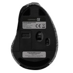 CONNECT IT For Health Doodle černá / optická bezdrátová myš / ergonomická / 1600 DPI / USB / 6 tl. + kolečko / 1x AA (CMO-2705-DD)