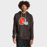 Nike Pánská mikina Cleveland Browns NFL 2025 Sideline Standard Issue Hoodie Velikost: M
