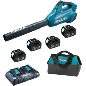 Makita Aku fukar na listí / Aku fukar na listí / 2x 18 V / 798 m3/h / 4x 5,0 Ah / nabíječka (DUB362PT4X)