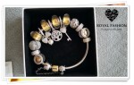 Elenys stříbrný náramek na přívěsky Gold 18k žluté zlato Velikost: 17 cm