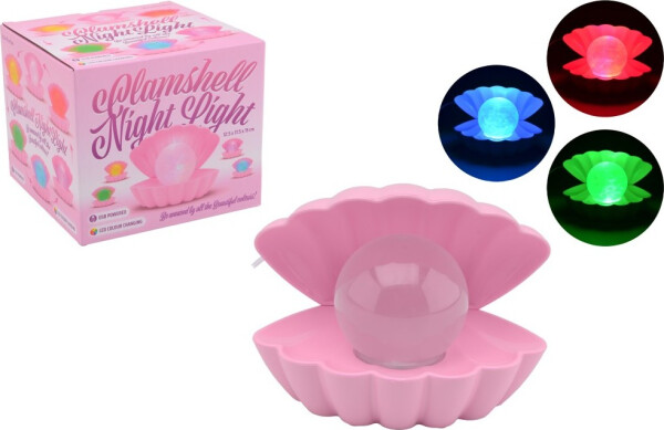 Lampička Mušle s perlou - Johntoy