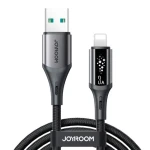 Joyroom S-A60 StarTalk Nabíjecí kabel USB-A (M) - Lightning (M) 3A 1.2m černá (6956116762360)