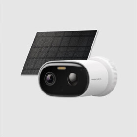 MERCUSYS MC410 KIT venkovní kamera, solární panel (2MP, 2K HD, 1296p, IR 10m, WiFi, micro SD card, IP65) EDF_324608