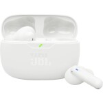 JBL Wave Beam 2 špuntová sluchátka (In Ear) Bez kabelu, Bluetooth® bílá Potlačení hluku Nabíjecí pouzdro