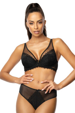 Dámská push-up podprsenka Estelle M-0198/11 Černá - MAT černá 65F