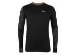Salewa Cristallo Warm AMR L/S Tee black out - Salewa Cristallo pánské tričko dlouhý rukáv black out vel. XL