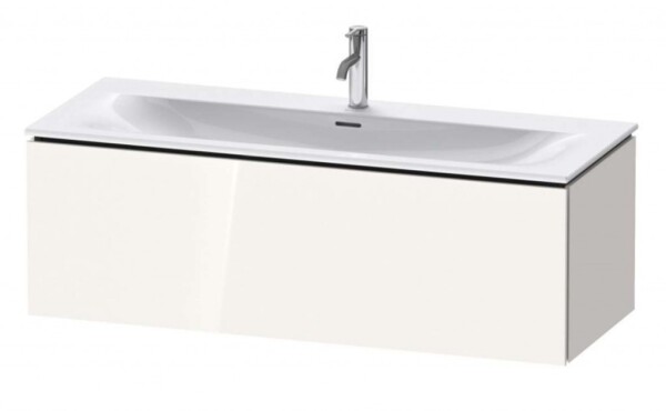 DURAVIT - L-Cube Umyvadlová skříňka 40x102x48 cm, 1 zásuvka, lesklá bílá LC613802222