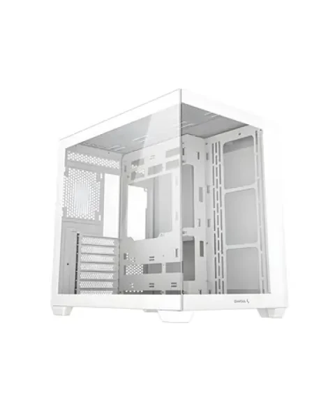 DEEPCOOL CG530 bílá / Počítačová skříň / Midi Tower / ATX / Temperované sklo / bez zdroje (R-CG530-WHNDA0-G-1)