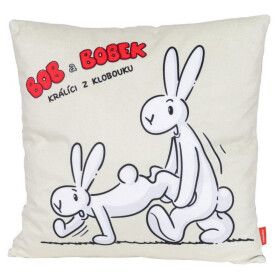 Bob a Bobek Polštář 30 x 30 cm - trakař