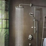 HANSGROHE - Raindance S Hlavová sprcha PowderRain 240, se sprchovým ramenem 39 cm, chrom 27607000