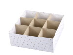 Chic Antique Dárková krabice Stars White – set 3 ks, bílá barva, papír