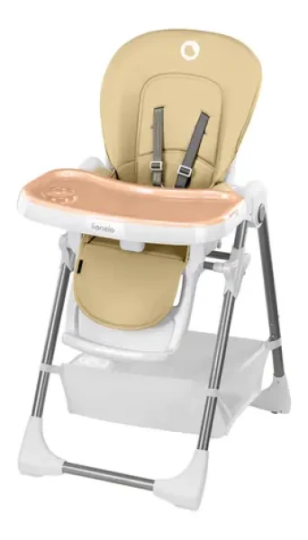 LIONELO Jídelní židlička Linn Plus Beige / od 6 měsíců (LO-LINN PLUS BEIGE)