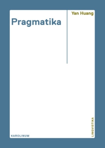 Pragmatika - Huang Yan - e-kniha