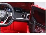 Mamido Dětské elektrické autíčko Mercedes G500 červené