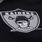 Mitchell & Ness Pánská bunda Oakland Raiders NFL Courtside Fleece Full-Snap Velikost: L