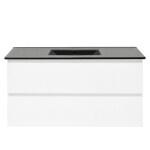 Koupelnová skříňka s umyvadlem SAT B-Way 99x50x45 cm bílá lesk BWAY2100WU4B BWAY2100WU4B