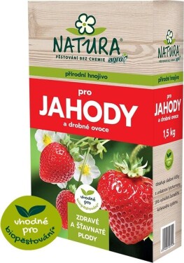 Agro NATURA Organické hnojivo pro jahody a drobné ovoce 1,5 kg