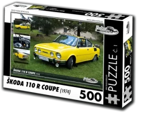 RETRO-AUTA Puzzle č. 1 Škoda 110 R Coupe (1974)