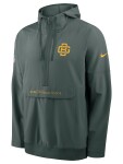Nike Pánská bunda Green Bay Packers NFL 2026 Rivalries Sideline Half-Zip Anorak Velikost: L