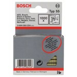 Úzká sponka do sponkovačky, typ 55, laminovaná - 6 x 1,08 x 28 mm 1000 ks Bosch Accessories 1609200375 Rozměry (d x š) 2