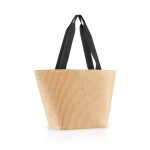 Nákupní taška přes rameno Reisenthel Shopper M Raffia black